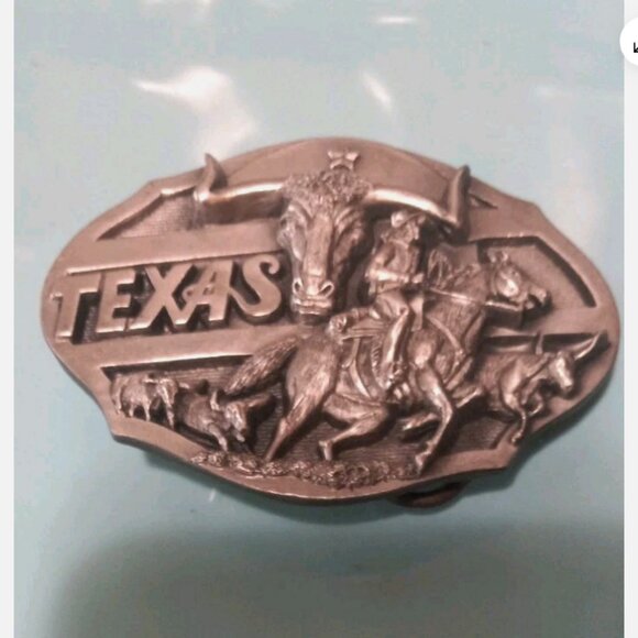Vintage 1990 Arroyo Grande Texas 2nd Edition Belt Buckle USA Mens - Picture 1 of 4
